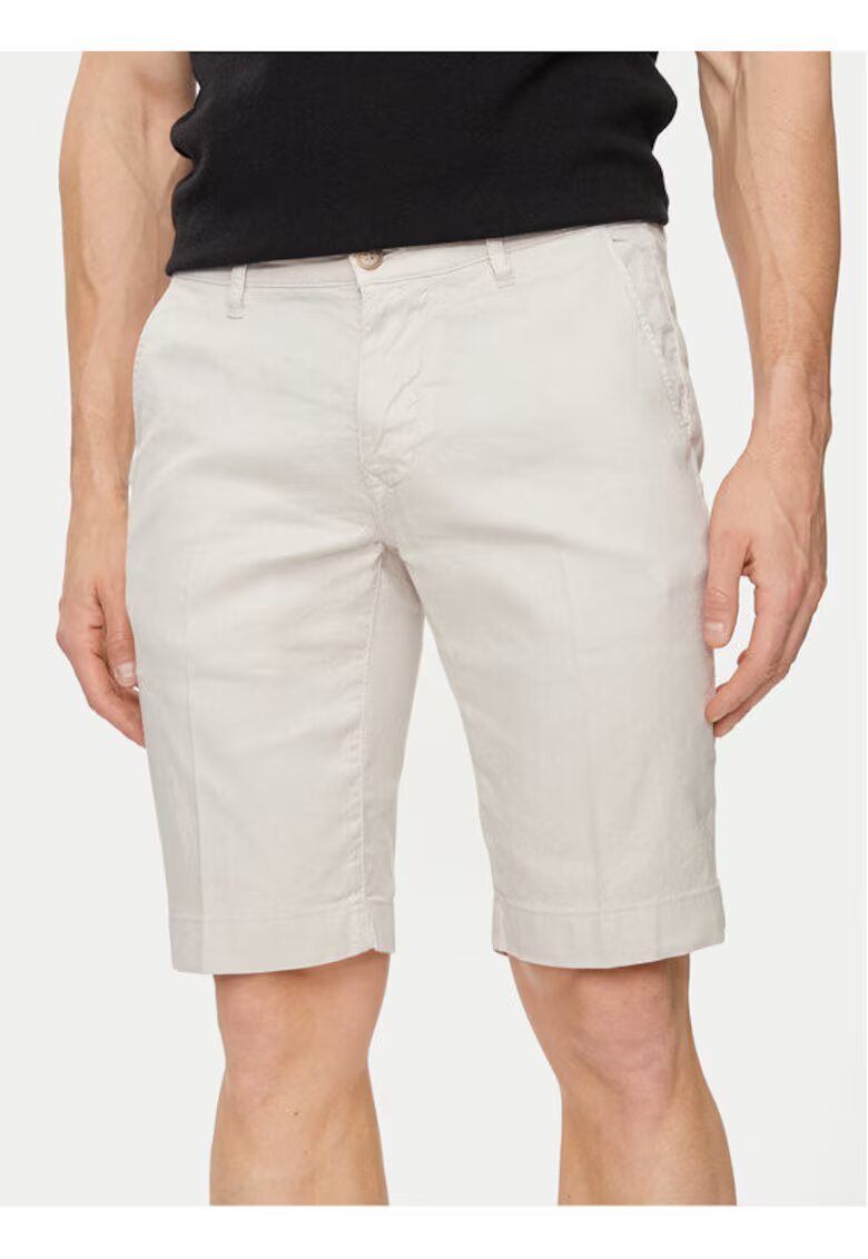 BALDESSARINI Pantaloni scurti barbati - 303666620 - Sintetic - Bej