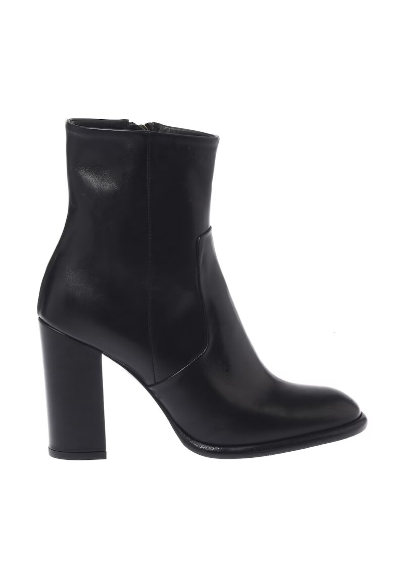 Baldinini Botine din piele - Negru