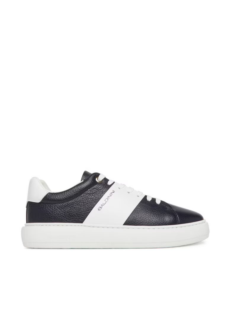 Baldinini Pantofi sport barbati 304990342 - Piele naturala - Alb - Alb