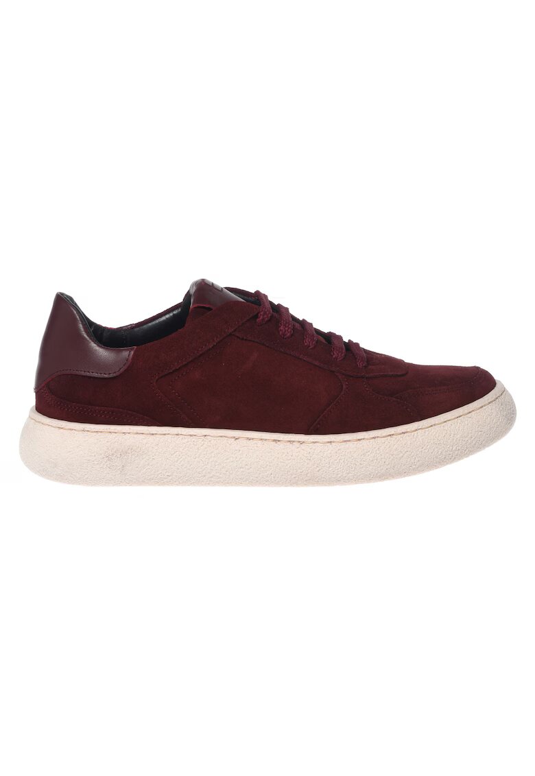 Baldinini Pantofi sport de piele intoarsa - Visiniu