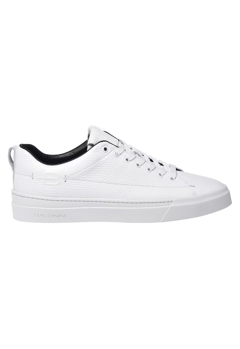 Baldinini Pantofi sport low-cut din piele - Alb