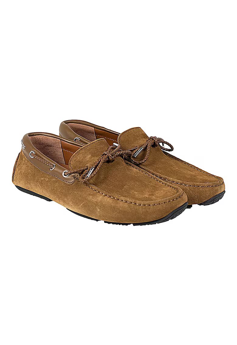 Bally Pantofi boat din piele intoarsa Pindar -