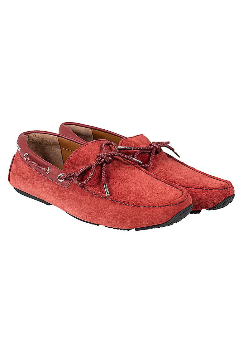 Bally Pantofi boat din piele intoarsa Pindar -