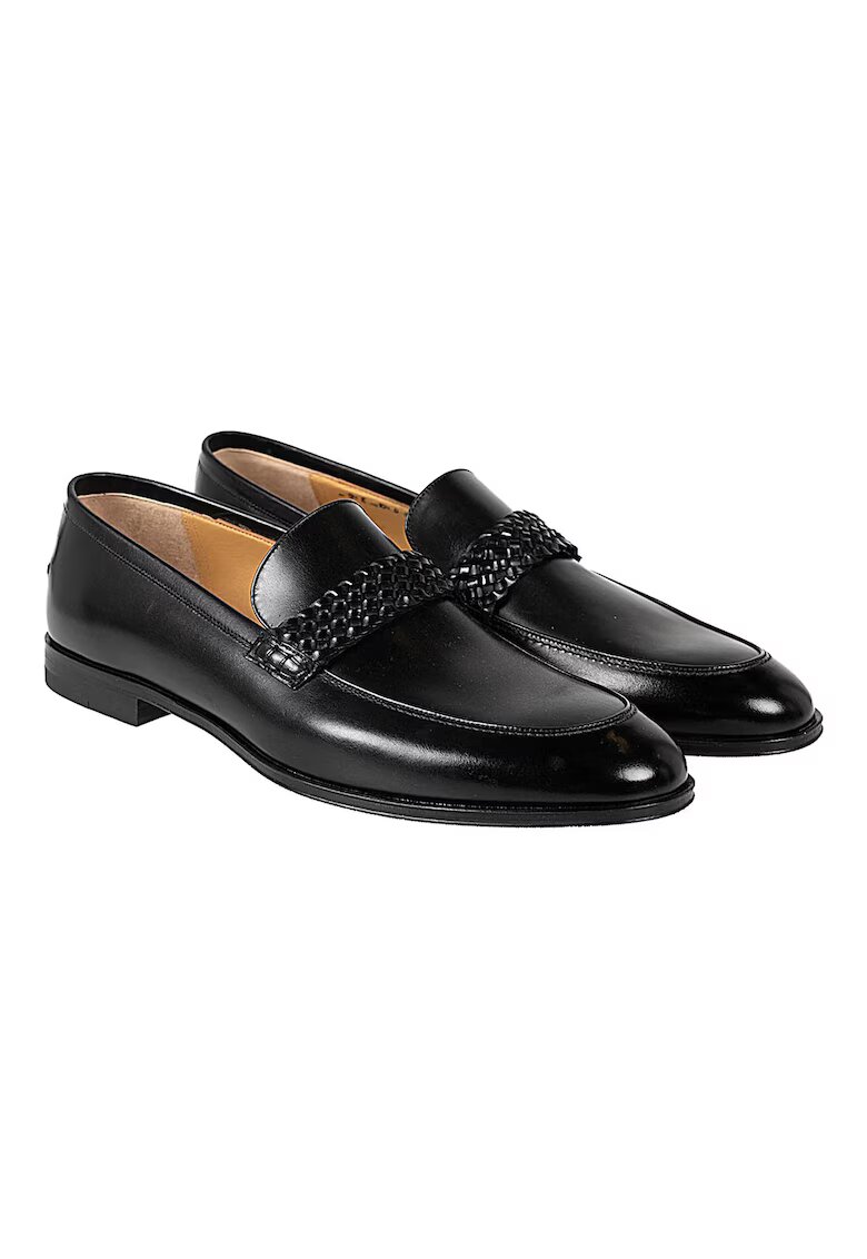 Bally Pantofi loafer din piele lacuita -