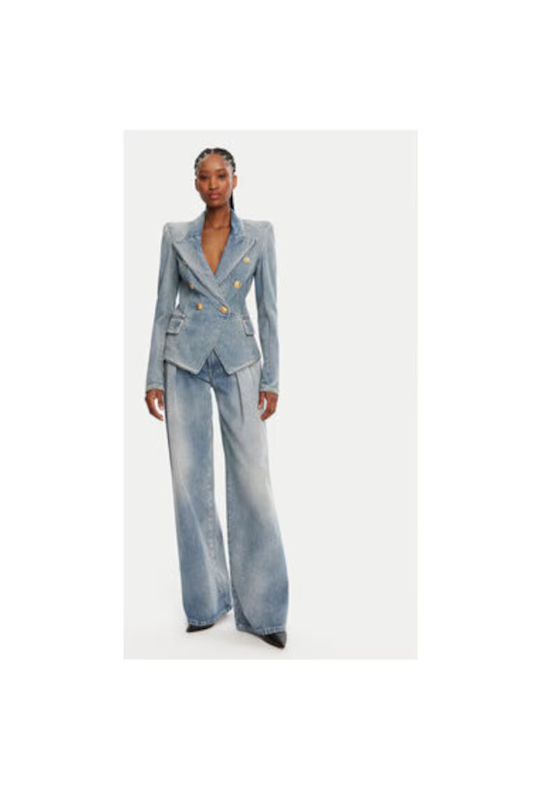 Balmain Blugi Dama - 305313485 - Bumbac - Albastru