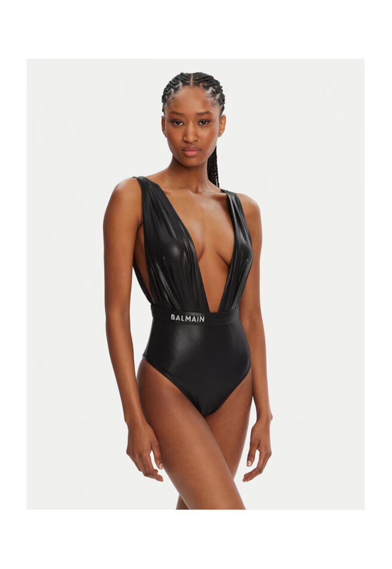 Balmain Costum de baie Dama - 305313331 - Poliamida - Elastan - Negru - Negru