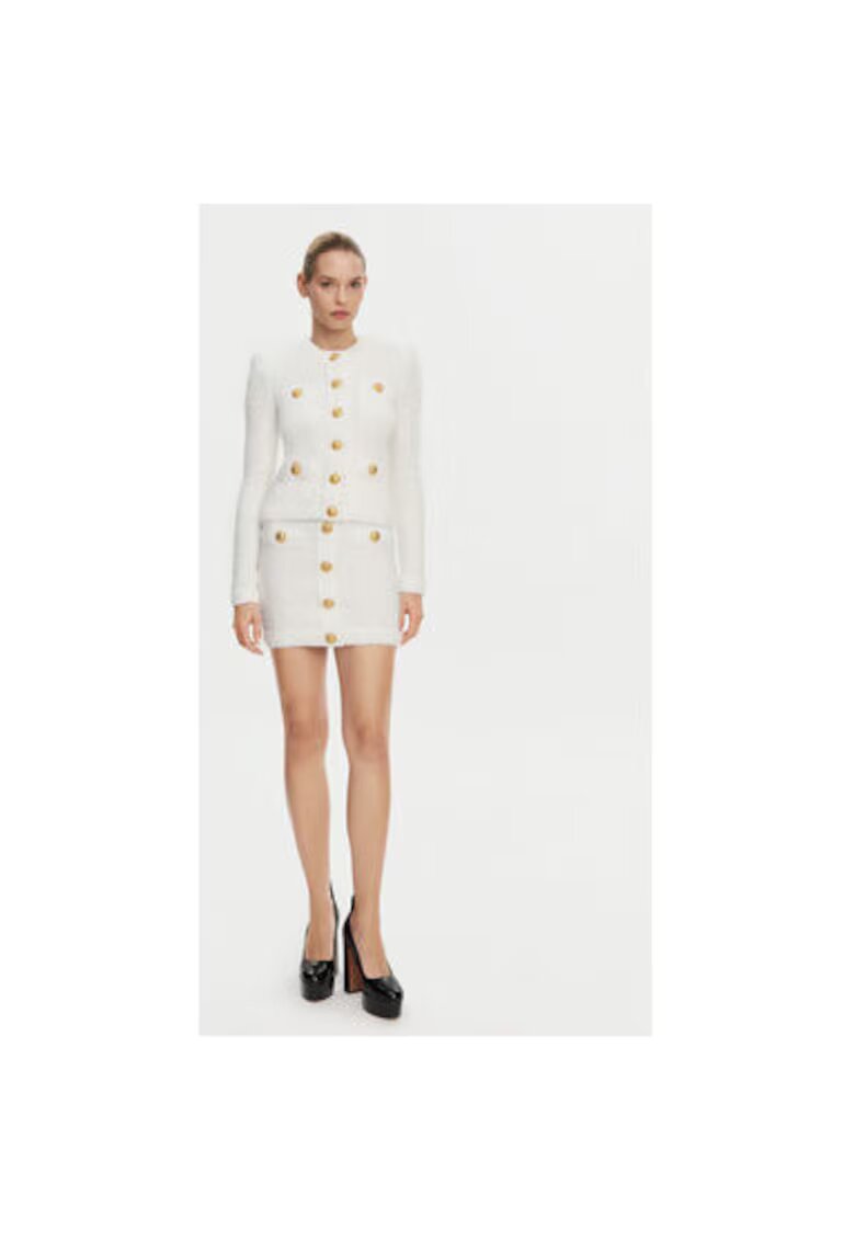 Balmain Fusta Dama Alb - Alb