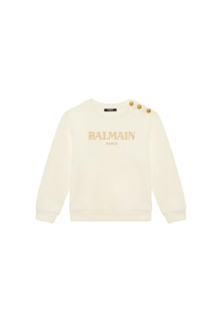 Balmain Hanorac copii bej 100% bumbac