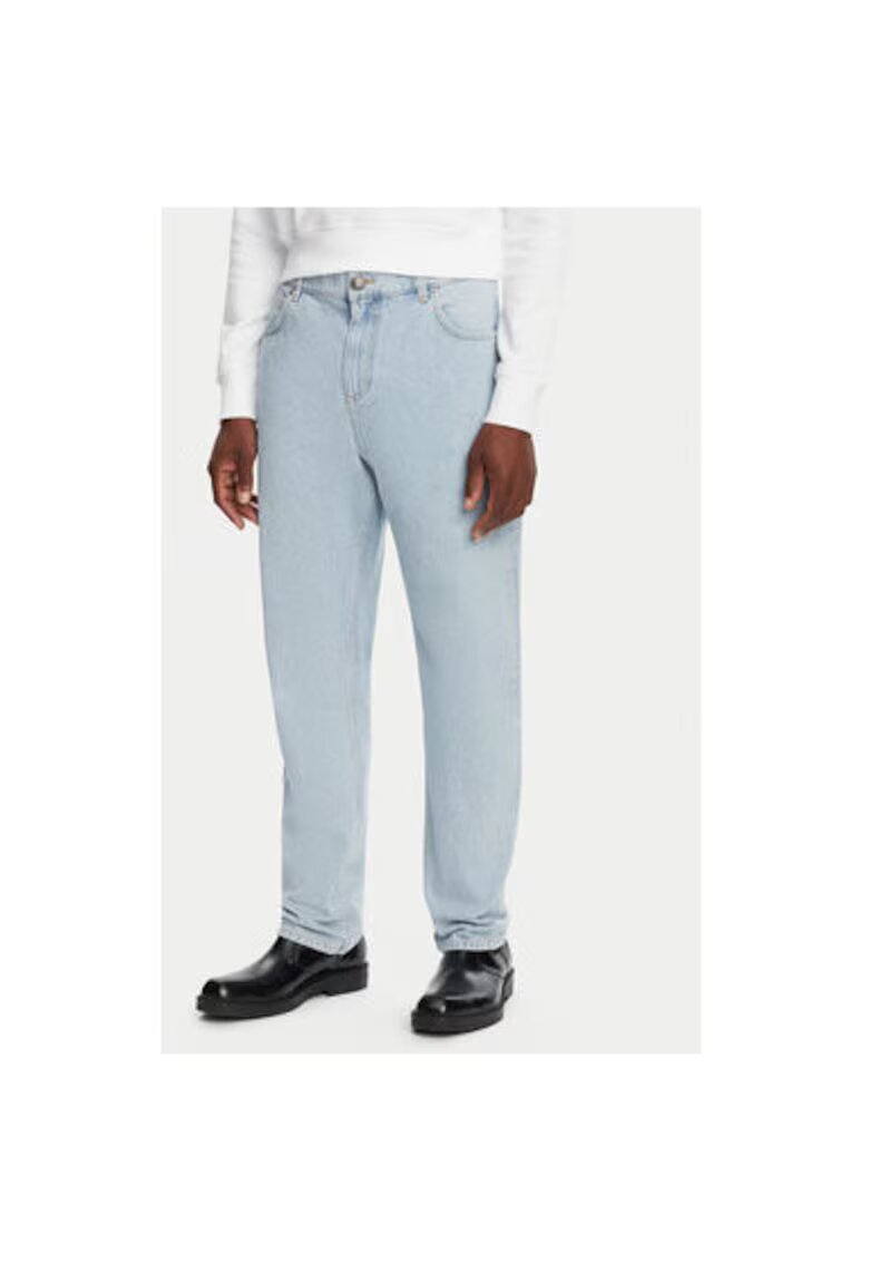 Balmain Pantaloni barbati DH1MI043DE59 - Bumbac - 31 US - Albastru