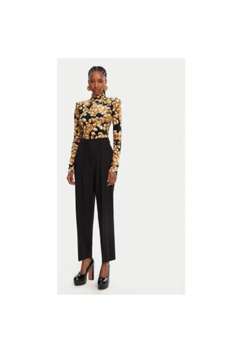 Balmain Pantaloni Dama - 305313492 - Lana - 36 EU - Negru