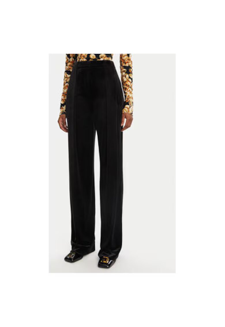 Balmain Pantaloni Dama - 305313508 - Poliester - Elastan - Negru - Negru