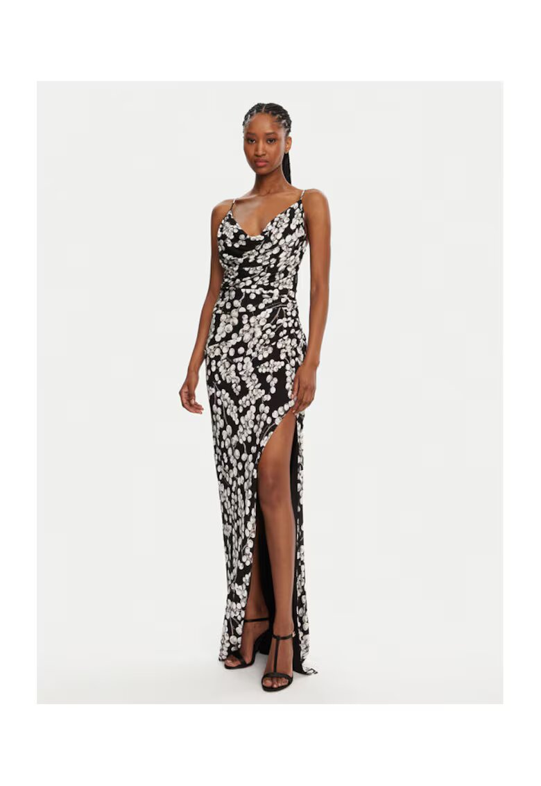 Balmain Rochie Dama - 305313553 - Viscoza - Negru - Negru