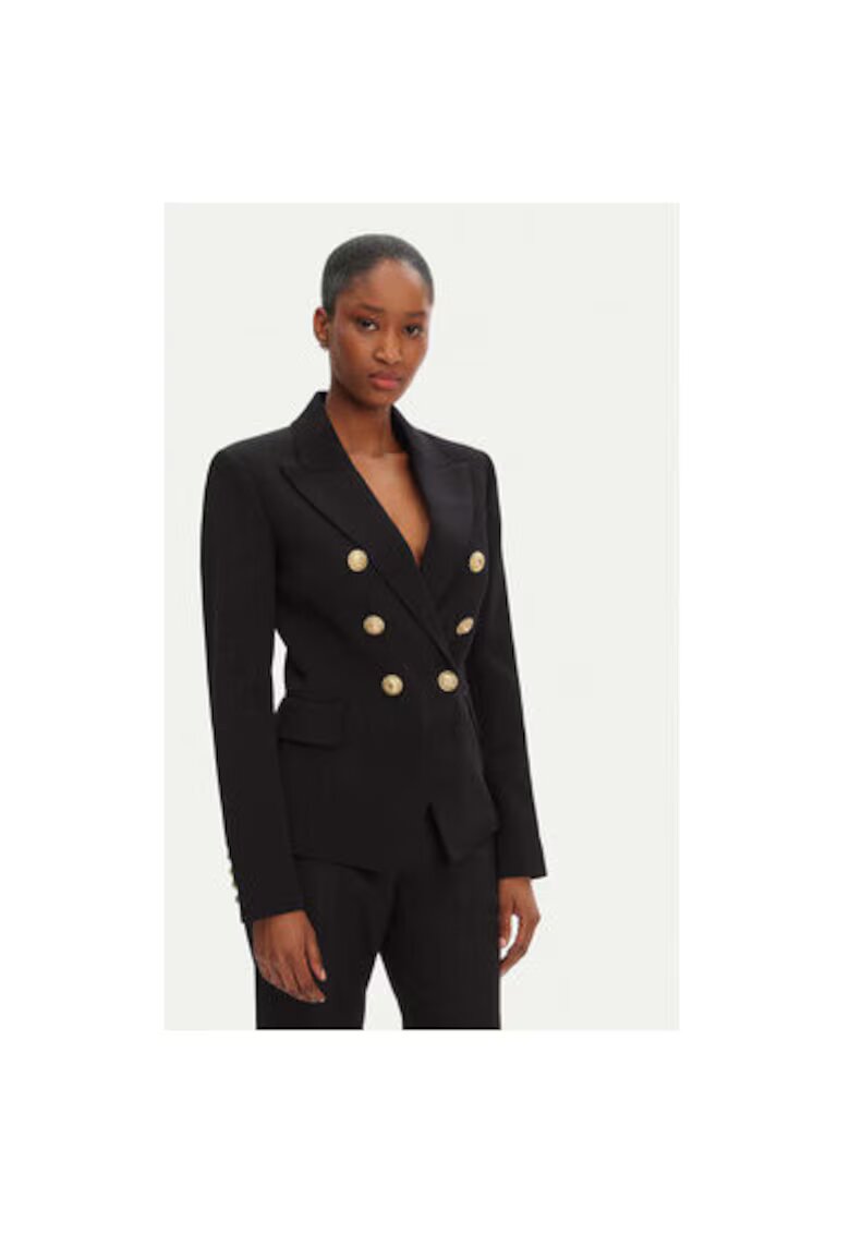 Balmain Sacou dama DF1SG008VB00 - Viscoza - 34 EU - Negru