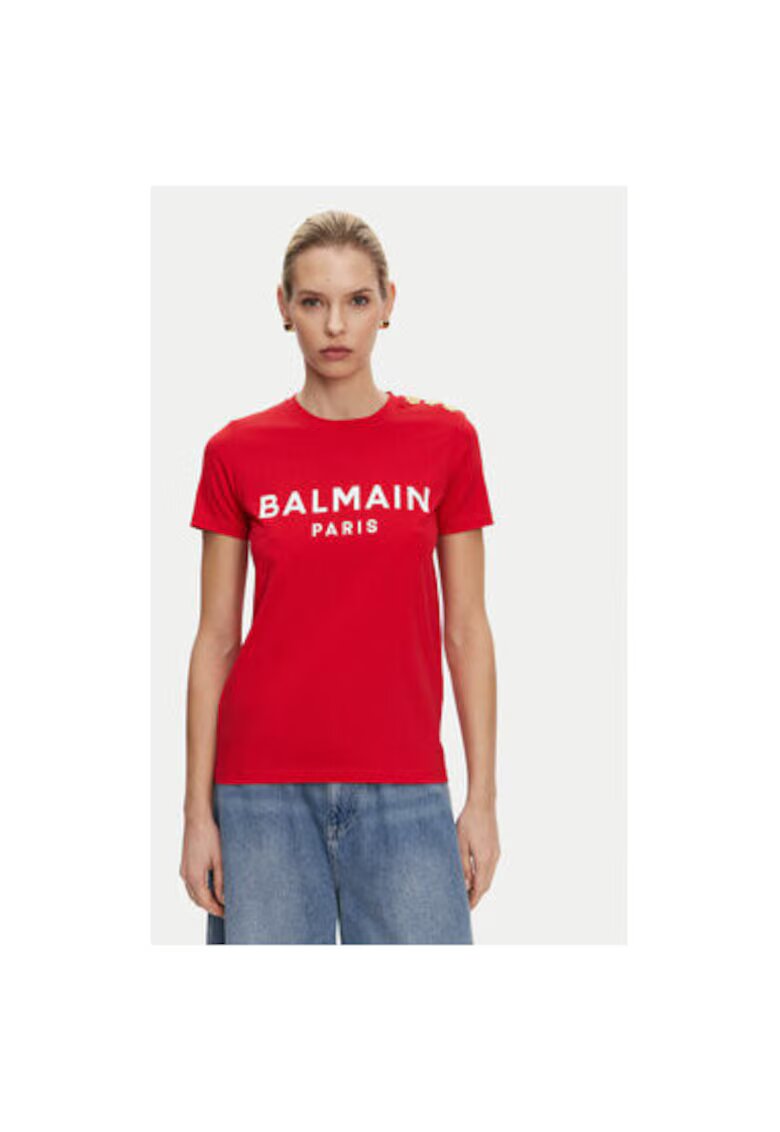 Balmain Tricouri Dama - 305313287 - Bumbac - Negru - Negru
