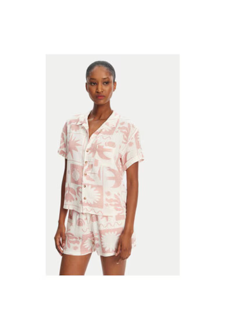 Banana Moon Camasa dama TAYLOR FLOREAL - Viscoza/In - Roz - Roz