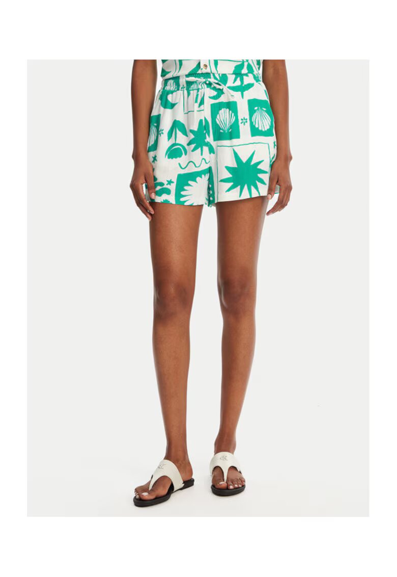 Banana Moon Pantaloni scurti dama WILLIAM SHELLPA - Viscoza/In - Verde - Verde