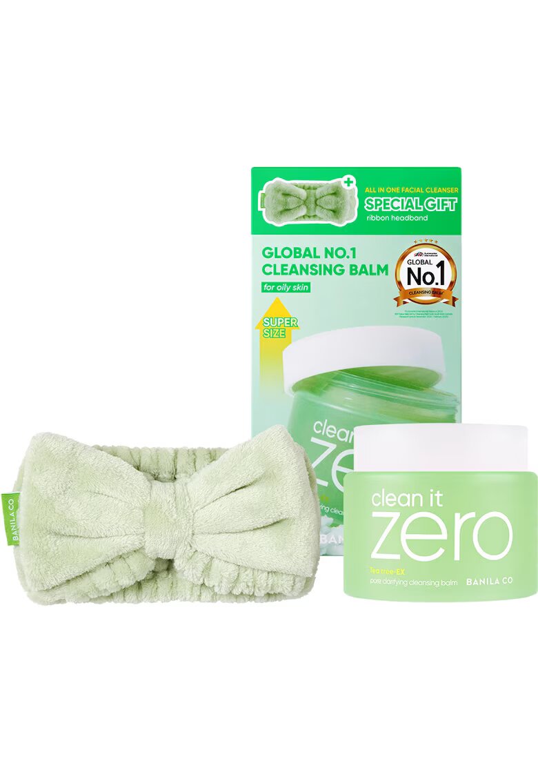 Banila Co Set balsam de curatare - Clean it Zero Cleansing Balm Pore Clarifying - 180 ml