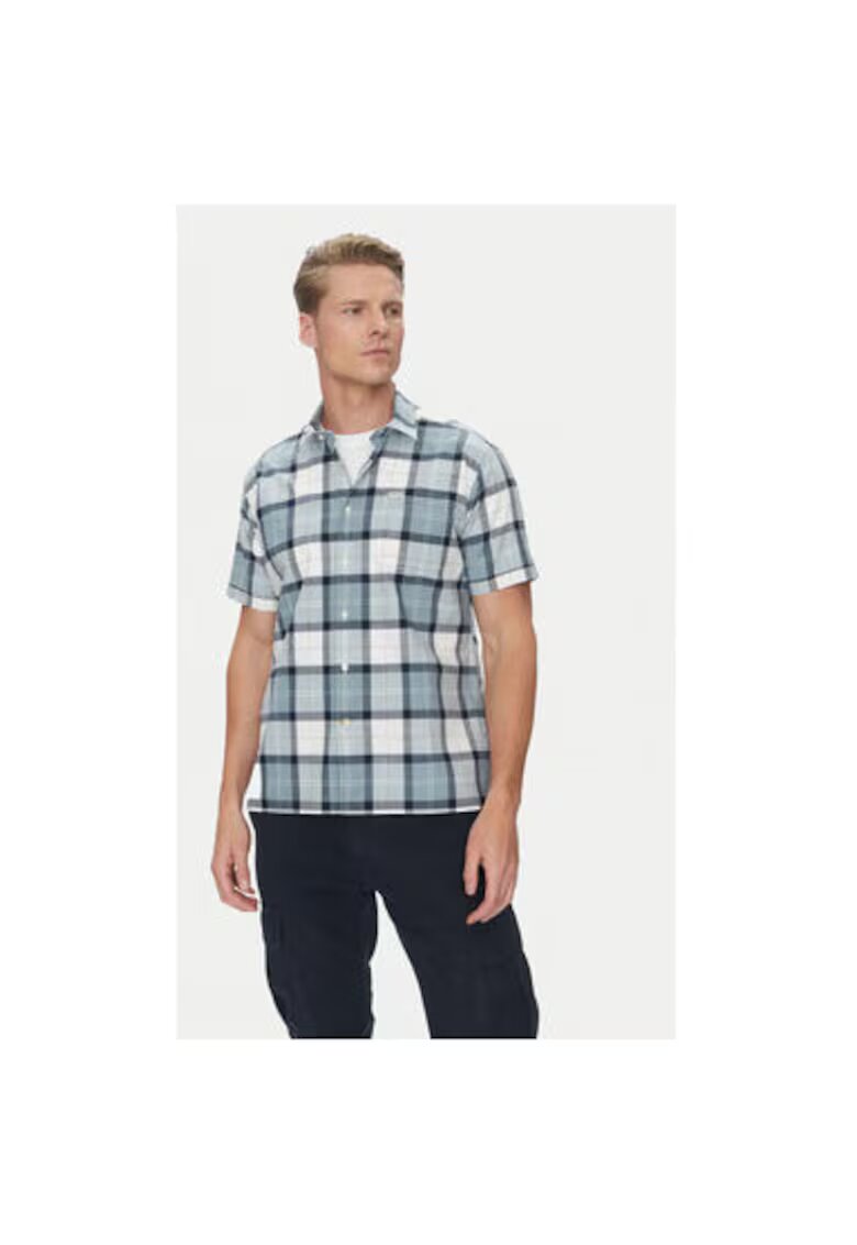 Barbour Camasa barbati MSH5077TN45 - Bumbac - Gri - Gri