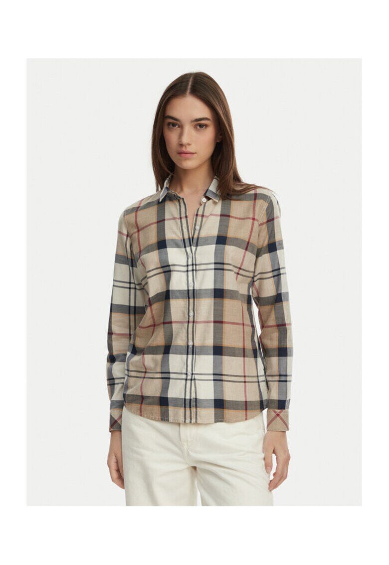Barbour Camasa Dama - 305174468 - Bumbac - Bej - Bej