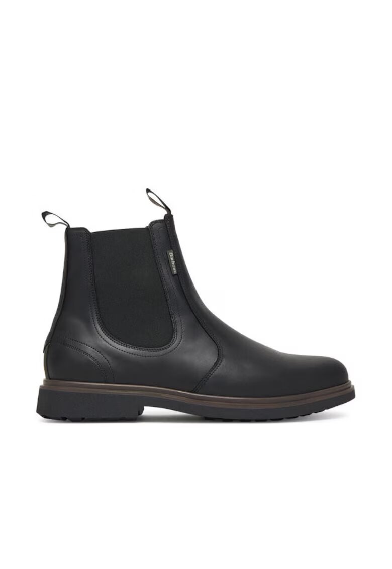 Barbour Ghete barbatesti - piele naturala - negru