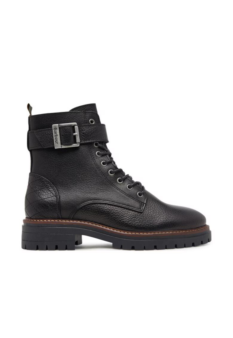 Barbour Ghete dama pana la glezna - 305632029 - piele naturala - negru - Negru