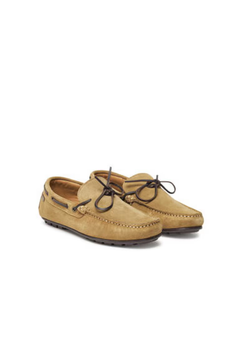 Barbour Mocasini barbati MFO0796BE31 - Piele naturala - Bej