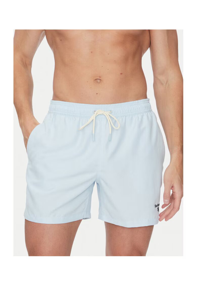 Barbour Pantaloni scurti de baie barbati MSW0064BU61 - Poliester - Albastru deschis - Albastru deschis