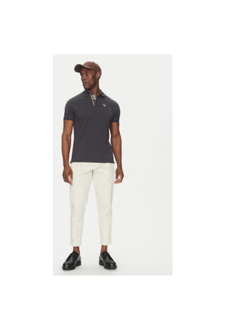 Barbour Tricou polo barbati MML0012NY51 - Bumbac - Bleumarin - Bleumarin