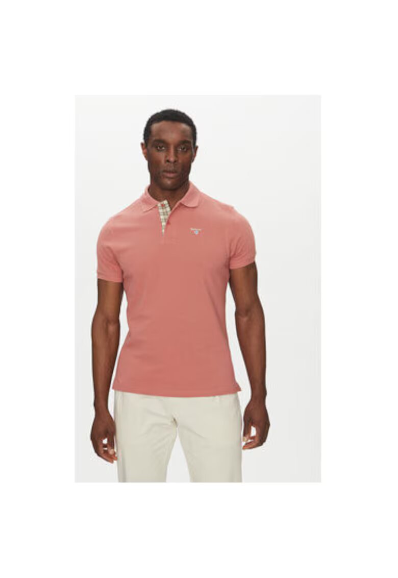 Barbour Tricou polo barbati MML0012PI55 - Bumbac - 85797 - Roz