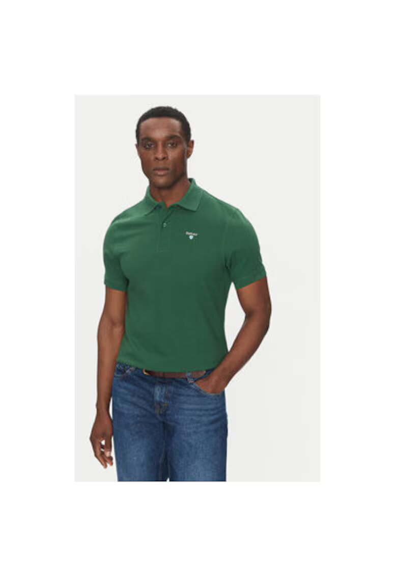 Barbour Tricou Polo barbati MML0358OL72 - Bumbac - 67977 - Verde