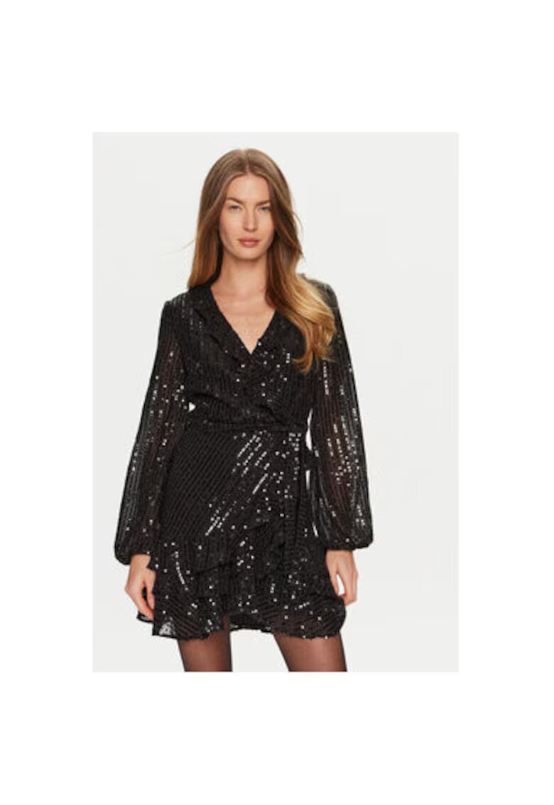 BARDOT Rochie Dama - 304698651 - Poliester - Negru - Negru