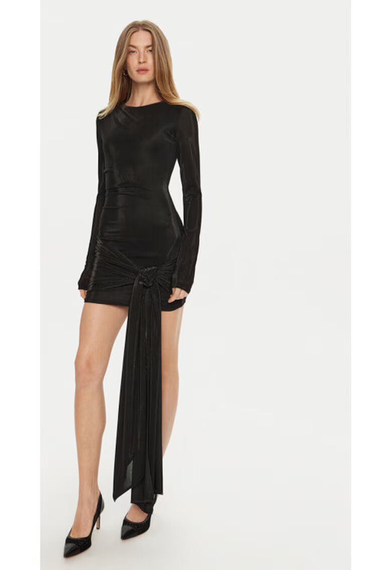 BARDOT Rochie dama - 304698927 - Poliester - Negru - Negru