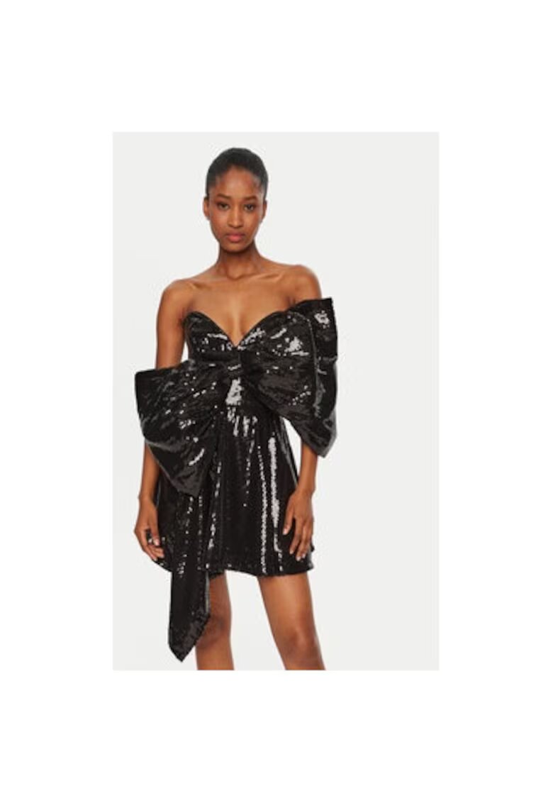 BARDOT Rochie dama - 304921001 - Poliester - Negru - Negru