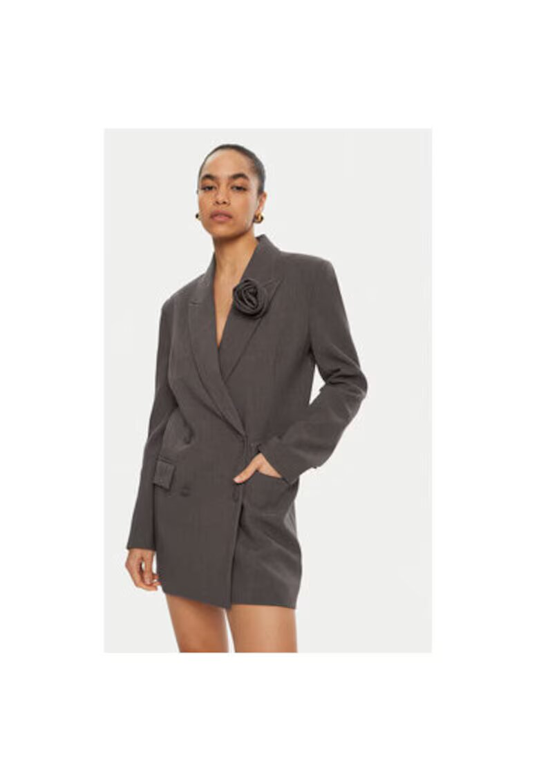 BARDOT Rochie Dama - 304921315 - Gri - Gri