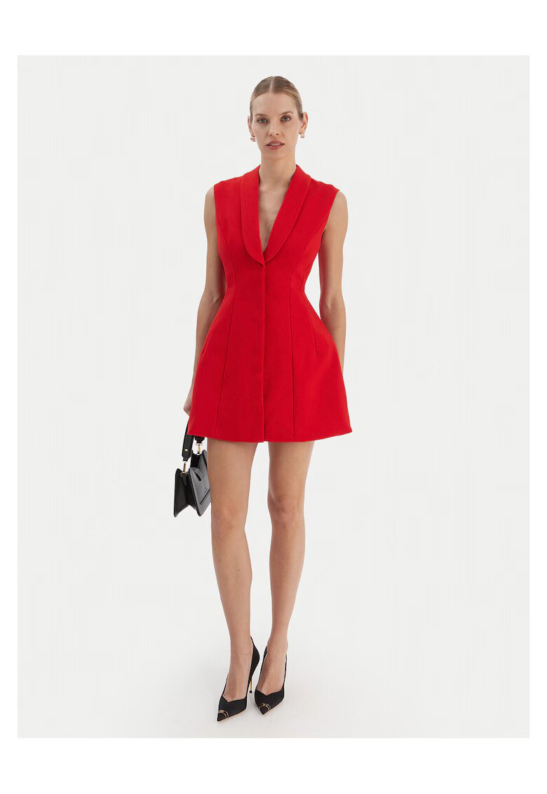 BARDOT Rochie de cocktail dama rosu - fabricatie de calitate
