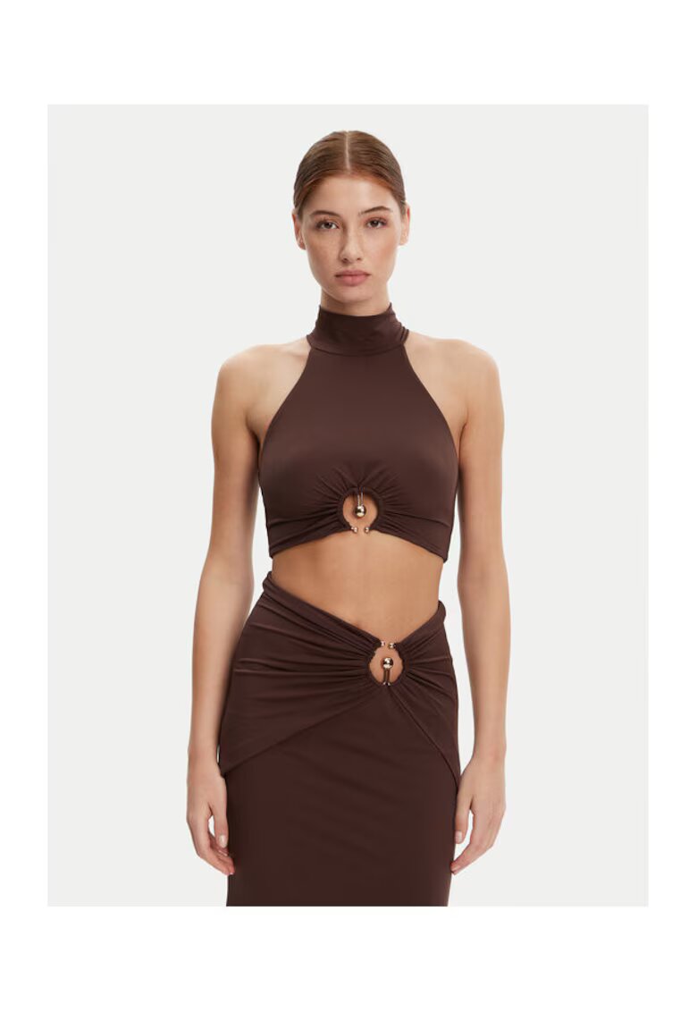 BARDOT Top dama 59847TB - Nylon/Elastan - Maro - Maro