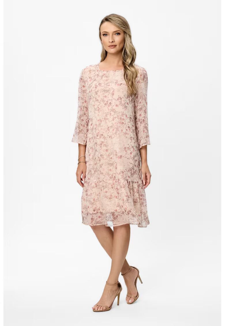 BAROCCA Rochie midi Ivone - Roz somon