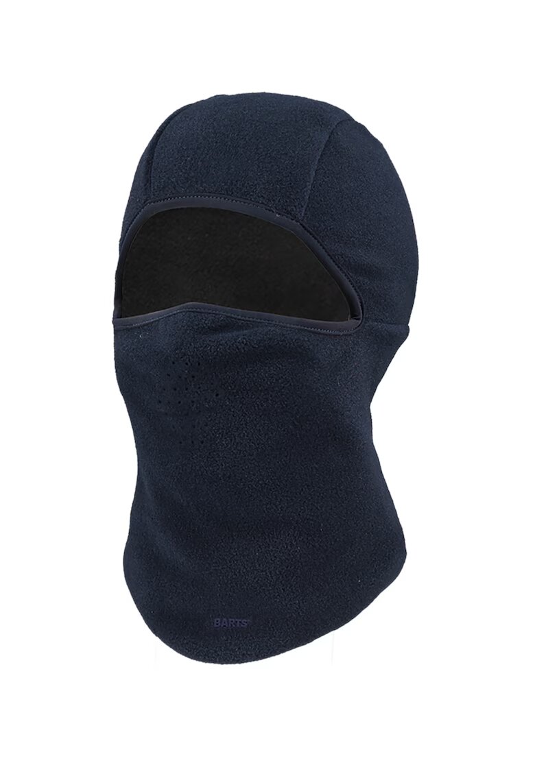 Barts Balaclava uni din fleece cu logo discret - Albastru ultramarin