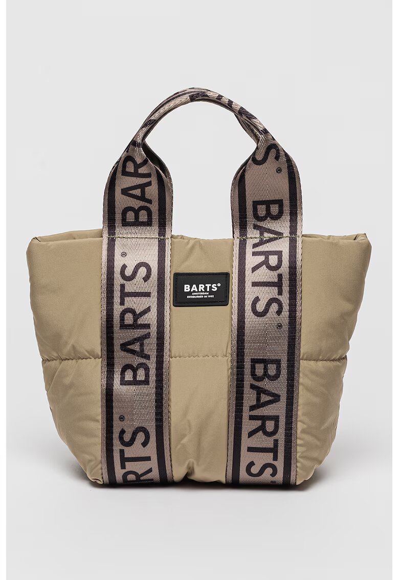 Barts Geanta crossbody cu finisaj rezistent la apa si manere cu logo Jazka - Verde pal