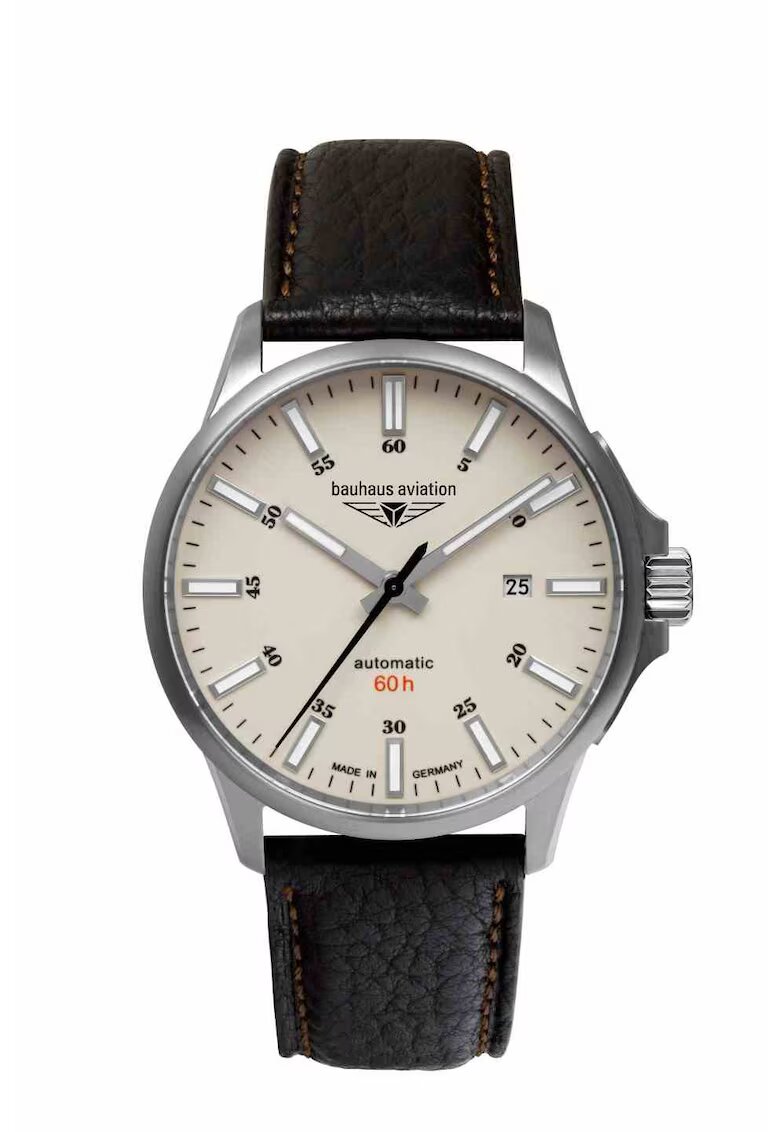 BAUHAUS Ceas - Aviation - 28645 - Negru