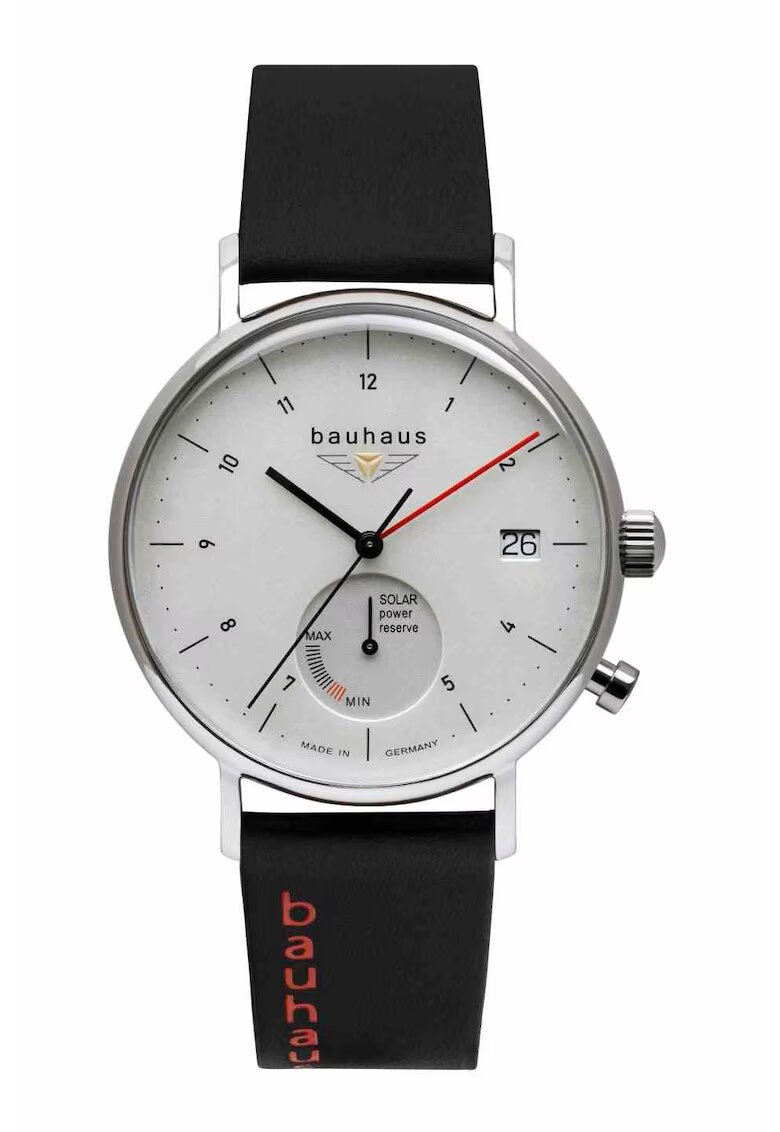 BAUHAUS Ceas - Solar Power Reserve - 21121 - Negru