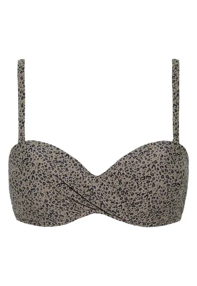 BEACHLIFE Sutien de baie cu animal print -