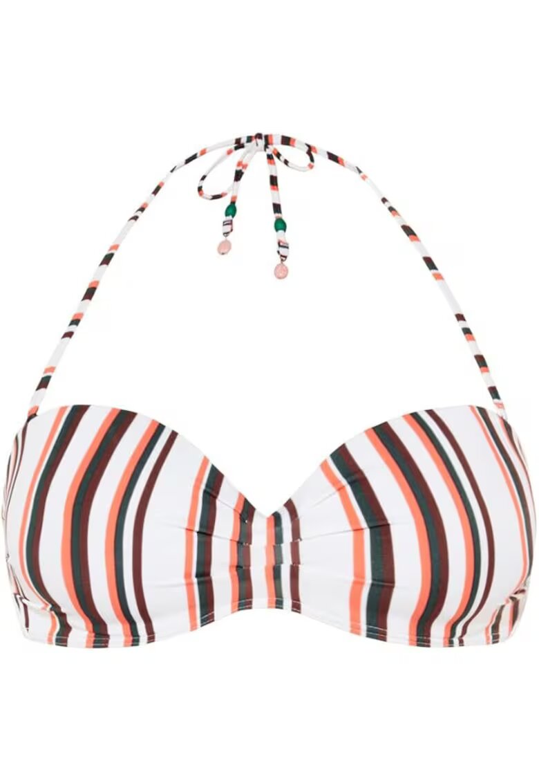 BEACHLIFE Top de baie cu dungi