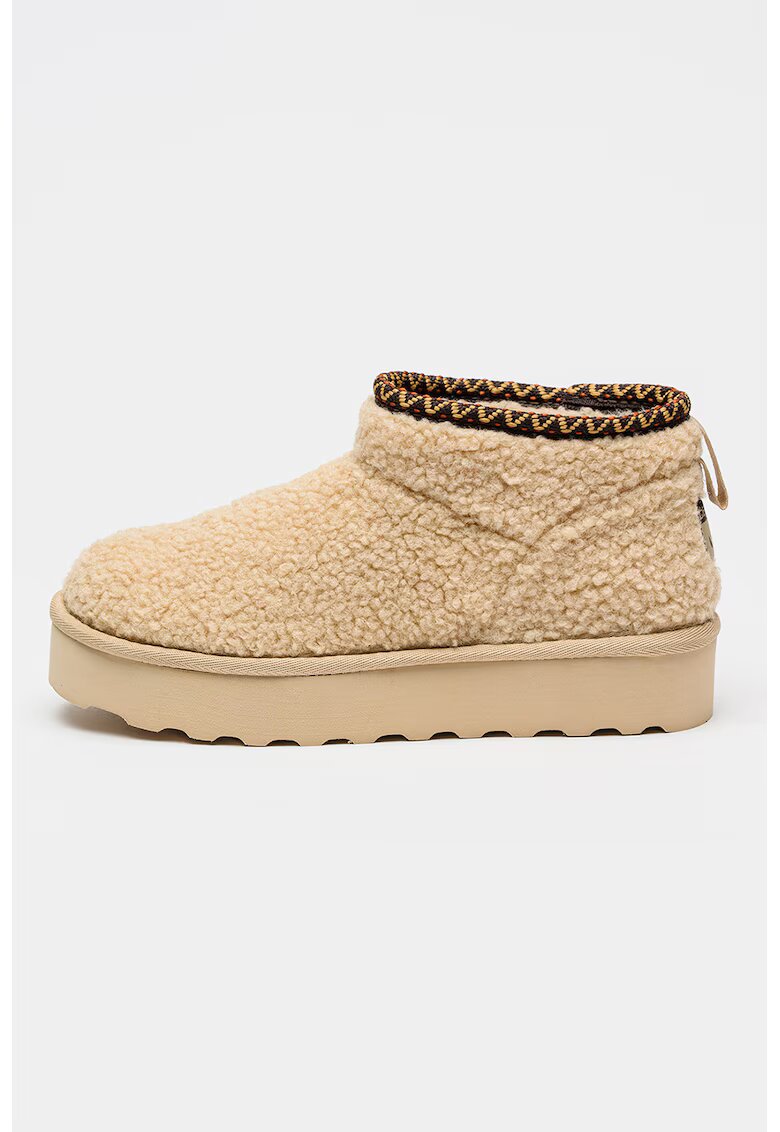 BEARPAW Ghete slip-on Snuggle Daphne - Bej deschis