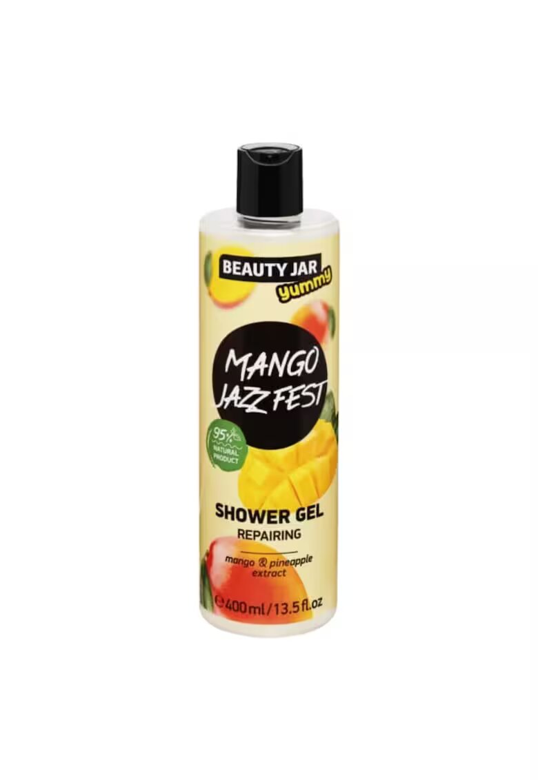 Beauty Jar Gel de dus reparator cu extract de mango si ananas - Mango Jazz Fest - Yummy - 400 ml