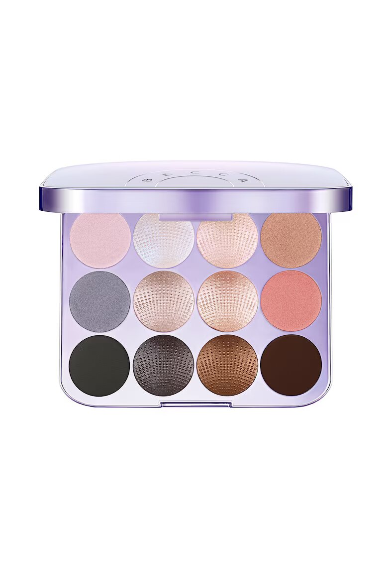 Becca Pearl Glow Shimmering - Paleta de ochi stralucitoare - 12 nuante - 3 -3 g