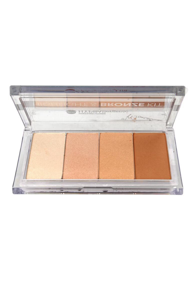 Bell Paleta iluminator si contur - Hypoallergenic - Highlight & Bronze - 20g