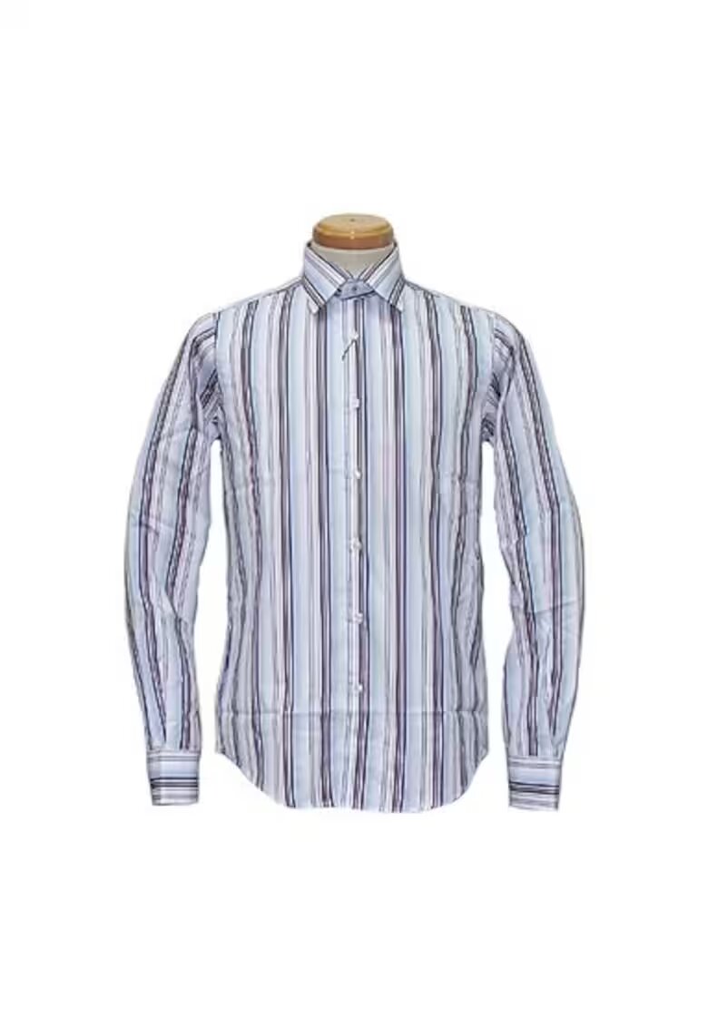 Ben Sherman Camasa barbati - Alb/Albastru deschis/Bleumarin