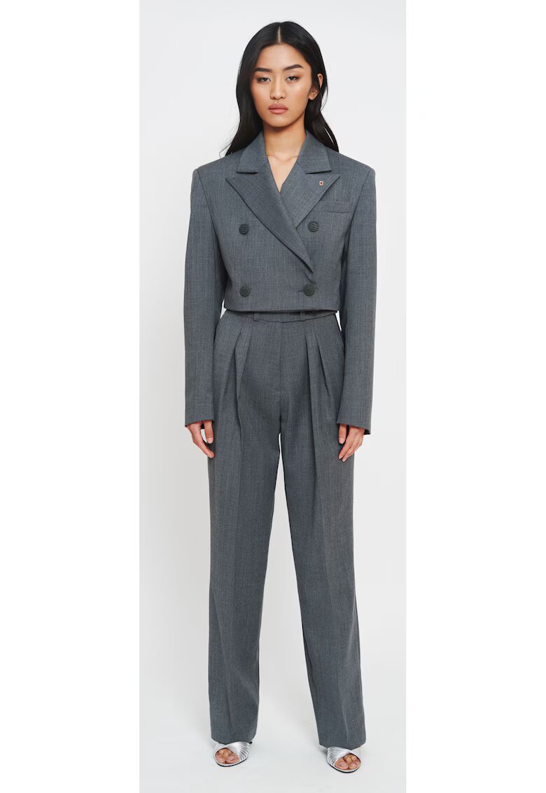 Benu Elegant Pantaloni Gri - Gri