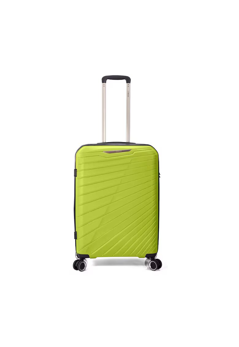 Benzi Troler BZ 5808 - polipropilena - cifru - 4 roti 360° - Verde